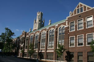 Assumption College building of the University of Windsor in Ontario, Canada