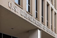 The facade of the U.S. Department of Education building in Washington, D.C.
