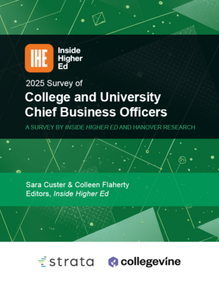 2025 Survey of College and University Chief Business Officers